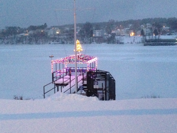 Our Deck @ Christmas Time